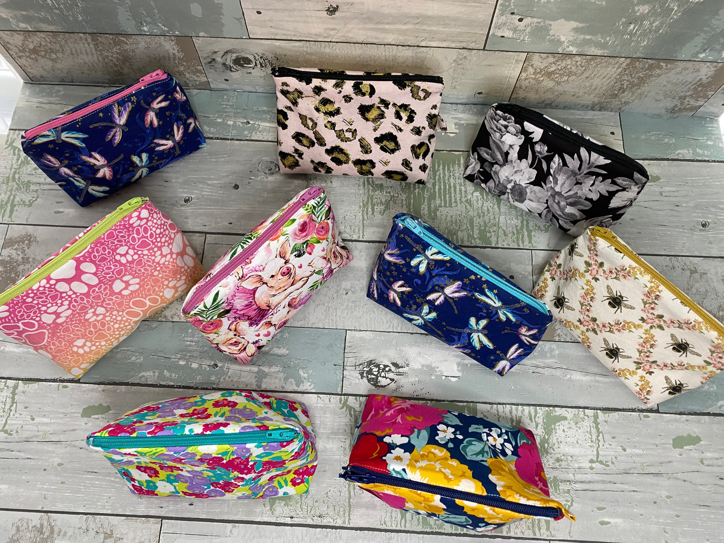 Floral Make-Up Bag