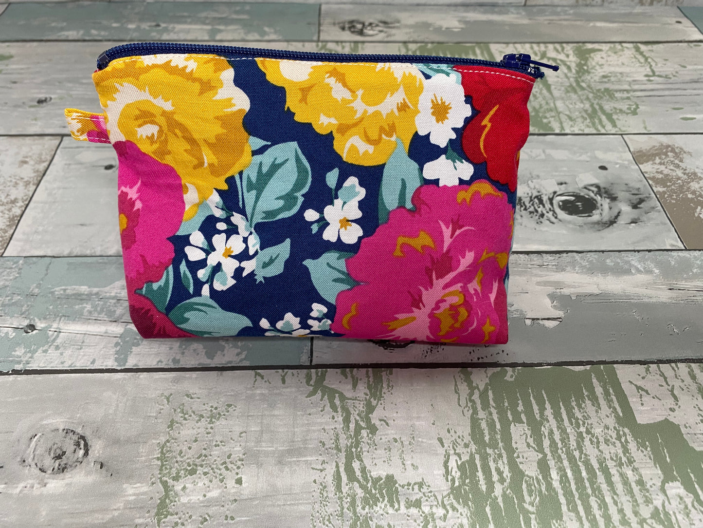 Floral Make-Up Bag