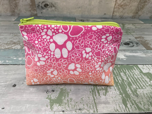 Paw Print Make-Up Bag